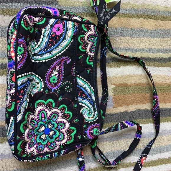 New Vera Bradley Vintage Paisley/Floral Hand Bag - Picture 3 of 8